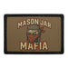 MASON JAR MAFIA Meta Data - Crop Image Text - - Removable Patch - Pull Patch - Removable Patches For Authentic Flexfit and Snapback Hats