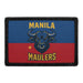 MANILA MAULERS Meta Data - Crop Image Text - - Removable Patch - Pull Patch - Removable Patches For Authentic Flexfit and Snapback Hats
