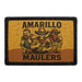 AMARILLO MAULERS Meta Data - Crop Image Text - - Removable Patch - Pull Patch - Removable Patches For Authentic Flexfit and Snapback Hats