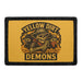 YELLOW DIRT DEMONS Meta Data - Crop Image Text - - Removable Patch - Pull Patch - Removable Patches For Authentic Flexfit and Snapback Hats