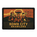 BOMB CITY BRAWLERS Meta Data - Crop Image Text - - Removable Patch - Pull Patch - Removable Patches For Authentic Flexfit and Snapback Hats