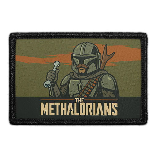 THE METHALORIANS Meta Data - Crop Image Text - - Removable Patch - Pull Patch - Removable Patches For Authentic Flexfit and Snapback Hats