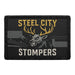 STEEL CITY STOMPERS Meta Data - Crop Image Text - - Removable Patch - Pull Patch - Removable Patches For Authentic Flexfit and Snapback Hats