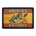 ABUELA’S AIR FORCE Meta Data - Crop Image Text - - Removable Patch - Pull Patch - Removable Patches For Authentic Flexfit and Snapback Hats