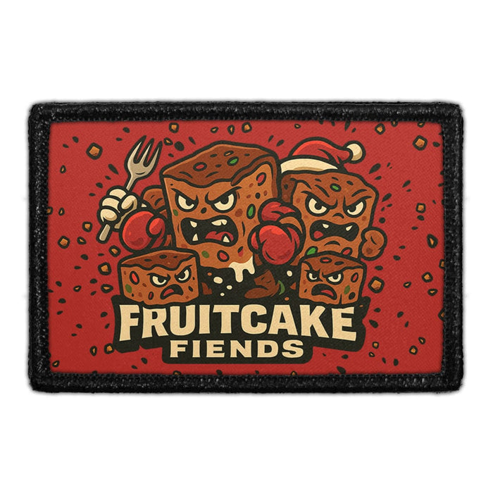 FRUITCAKE FIENDS Meta Data - Crop Image Text - - Removable Patch - Pull Patch - Removable Patches For Authentic Flexfit and Snapback Hats