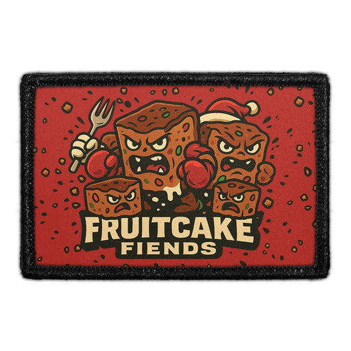 FRUITCAKE FIENDS Meta Data - Crop Image Text - - Removable Patch - Pull Patch - Removable Patches For Authentic Flexfit and Snapback Hats