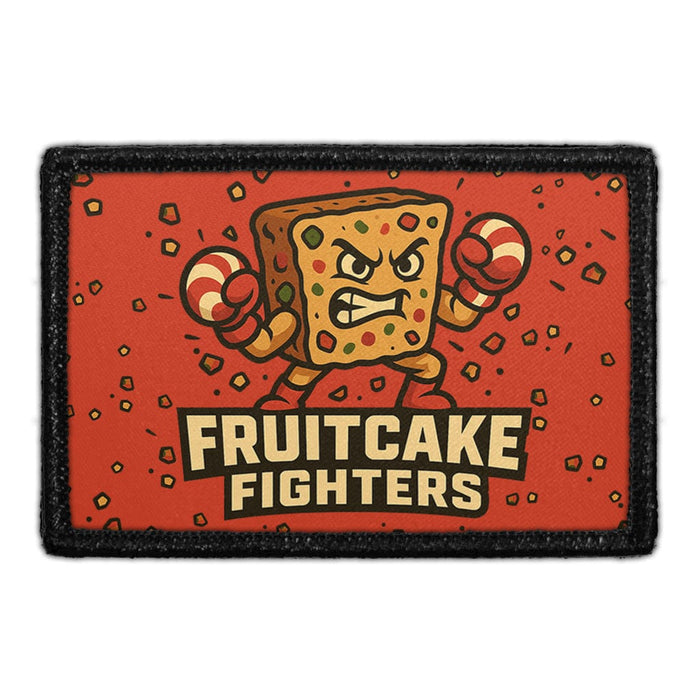 FRUITCAKE FIGHTERS Meta Data - Crop Image Text - - Removable Patch - Pull Patch - Removable Patches For Authentic Flexfit and Snapback Hats