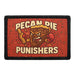 PECAN PIE PUNISHERS Meta Data - Crop Image Text - - Removable Patch - Pull Patch - Removable Patches For Authentic Flexfit and Snapback Hats