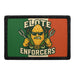 ELOTE ENFORCERS Meta Data - Crop Image Text - - Removable Patch - Pull Patch - Removable Patches For Authentic Flexfit and Snapback Hats