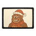 GORILLA WITH SANTA HAT Meta Data - Crop Image Text - - Removable Patch - Pull Patch - Removable Patches For Authentic Flexfit and Snapback Hats
