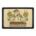 SLEIGHBELL SMASHERS Meta Data - Crop Image Text - - Removable Patch - Pull Patch - Removable Patches For Authentic Flexfit and Snapback Hats