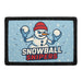 SNOWBALL SNIPERS Meta Data - Crop Image Text - - Removable Patch - Pull Patch - Removable Patches For Authentic Flexfit and Snapback Hats