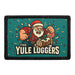 THE YULE LOGGERS Meta Data - Crop Image Text - - Removable Patch - Pull Patch - Removable Patches For Authentic Flexfit and Snapback Hats