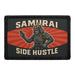 Samurai Side Hustle Meta Data - Crop Image Text - - Removable Patch - Pull Patch - Removable Patches For Authentic Flexfit and Snapback Hats