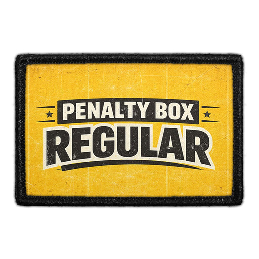 Penalty Box Regular  Meta Data - Crop Image Text - - Removable Patch - Pull Patch - Removable Patches For Authentic Flexfit and Snapback Hats
