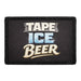 Tape - Ice - Beer  Meta Data - Crop Image Text - - Removable Patch - Pull Patch - Removable Patches For Authentic Flexfit and Snapback Hats