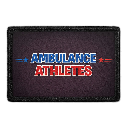 Ambulance Athletes  -  Meta Data - Crop Image Text - - Removable Patch - Pull Patch - Removable Patches For Authentic Flexfit and Snapback Hats
