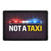Not A Taxi - Meta Data - Crop Image Text - - Removable Patch - Pull Patch - Removable Patches For Authentic Flexfit and Snapback Hatsc
