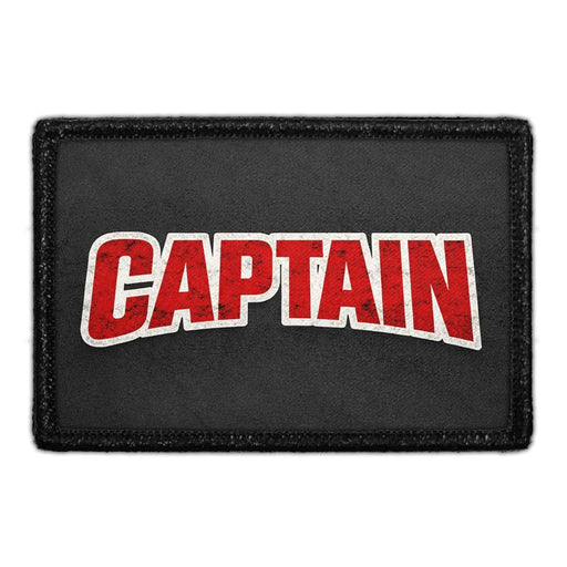 Captain  Meta Data - Crop Image Text - - Removable Patch - Pull Patch - Removable Patches For Authentic Flexfit and Snapback Hats