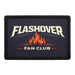 Flashover Fan Club Meta Data - Crop Image Text - - Removable Patch - Pull Patch - Removable Patches For Authentic Flexfit and Snapback Hats