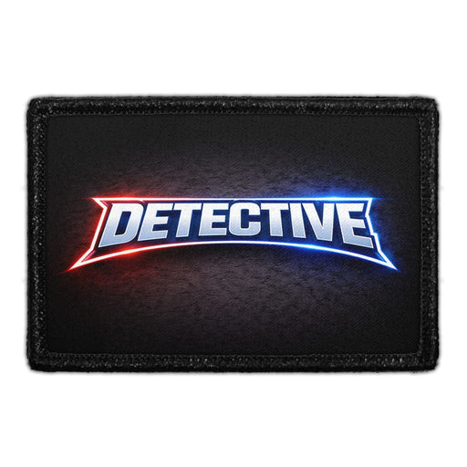 Detective   - Meta Data - Crop Image Text - - Removable Patch - Pull Patch - Removable Patches For Authentic Flexfit and Snapback Hats
