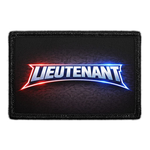 Lieutenant   - Meta Data - Crop Image Text - - Removable Patch - Pull Patch - Removable Patches For Authentic Flexfit and Snapback Hats