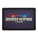 Disorder Response Team   - Meta Data - Crop Image Text - - Removable Patch - Pull Patch - Removable Patches For Authentic Flexfit and Snapback Hats