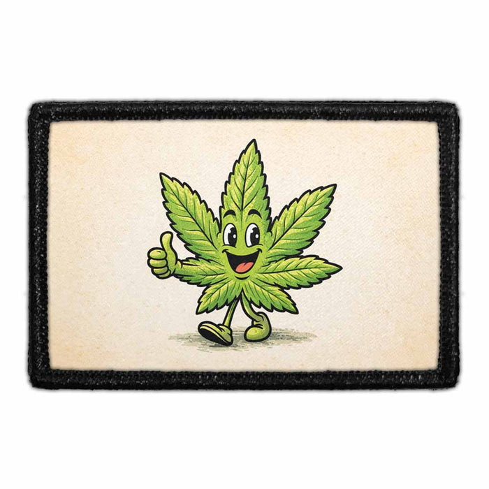 Marijuana Leaf Buddy   - Meta Data - Crop Image Text - - Removable Patch - Pull Patch - Removable Patches For Authentic Flexfit and Snapback Hats