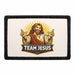 Team Jesus   - Meta Data - Crop Image Text - - Removable Patch - Pull Patch - Removable Patches For Authentic Flexfit and Snapback Hats
