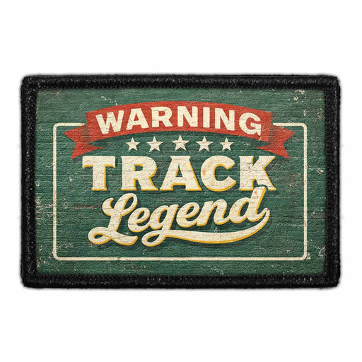 Warning Track Legend   - Meta Data - Crop Image Text - - Removable Patch - Pull Patch - Removable Patches For Authentic Flexfit and Snapback Hats