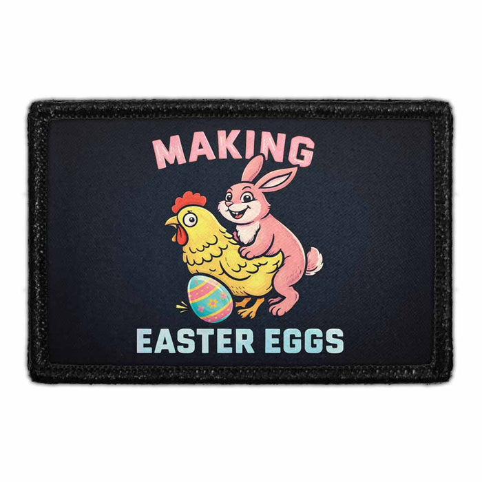 Making Easter Eggs   - Meta Data - Crop Image Text - - Removable Patch - Pull Patch - Removable Patches For Authentic Flexfit and Snapback Hats