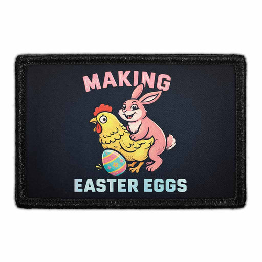 Making Easter Eggs   - Meta Data - Crop Image Text - - Removable Patch - Pull Patch - Removable Patches For Authentic Flexfit and Snapback Hats