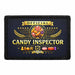 Official Candy Inspector   - Meta Data - Crop Image Text - - Removable Patch - Pull Patch - Removable Patches For Authentic Flexfit and Snapback Hats
