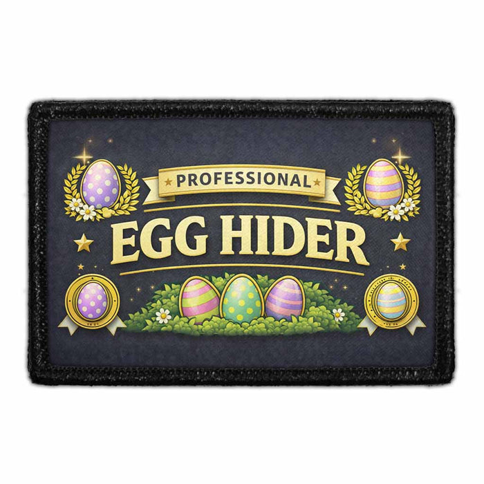 Professional Egg Hider   - Meta Data - Crop Image Text - - Removable Patch - Pull Patch - Removable Patches For Authentic Flexfit and Snapback Hats