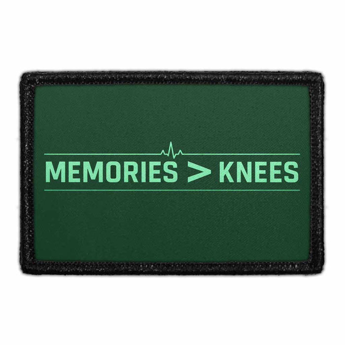 Memories Knees    - Meta Data - Crop Image Text - - Removable Patch - Pull Patch - Removable Patches For Authentic Flexfit and Snapback Hats	
