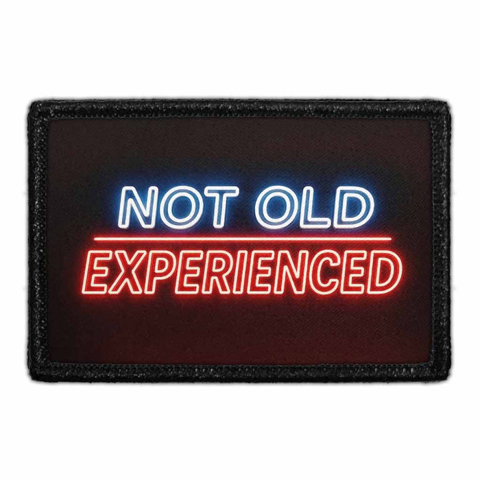 Not Old - Experienced    - Meta Data - Crop Image Text - - Removable Patch - Pull Patch - Removable Patches For Authentic Flexfit and Snapback Hats