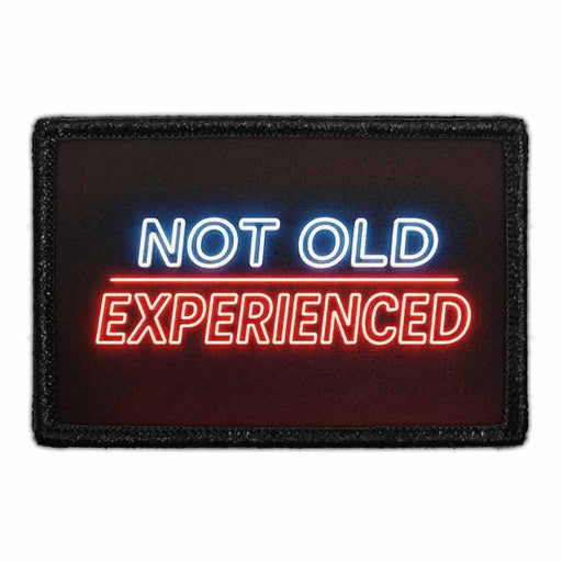 Not Old - Experienced    - Meta Data - Crop Image Text - - Removable Patch - Pull Patch - Removable Patches For Authentic Flexfit and Snapback Hats
