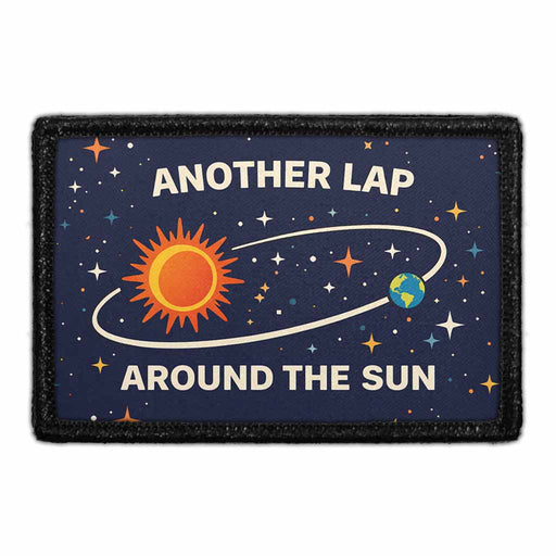 Another Lap Around the Sun     - Meta Data - Crop Image Text - - Removable Patch - Pull Patch - Removable Patches For Authentic Flexfit and Snapback Hats