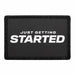 Just Getting Started     - Meta Data - Crop Image Text - - Removable Patch - Pull Patch - Removable Patches For Authentic Flexfit and Snapback Hats