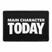 Main Character Today - Meta Data - Crop Image Text - - Removable Patch - Pull Patch - Removable Patches For Authentic Flexfit and Snapback Hats