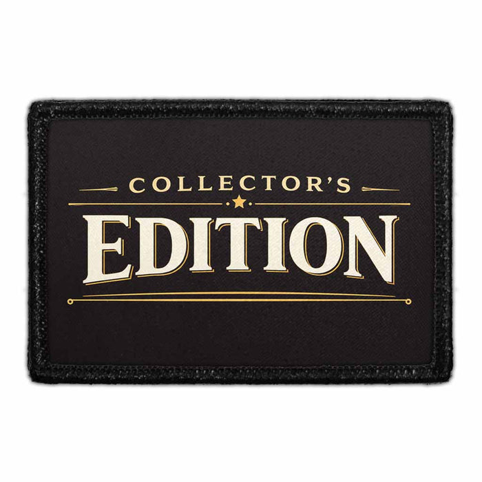 Collector’s Edition     - Meta Data - Crop Image Text - - Removable Patch - Pull Patch - Removable Patches For Authentic Flexfit and Snapback Hats