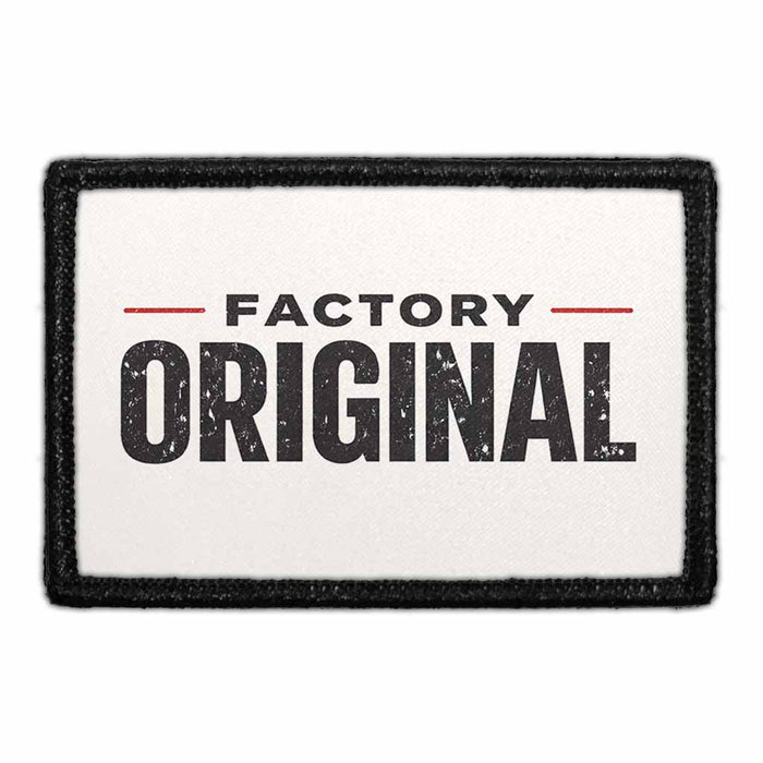 Factory Original     - Meta Data - Crop Image Text - - Removable Patch - Pull Patch - Removable Patches For Authentic Flexfit and Snapback Hats
