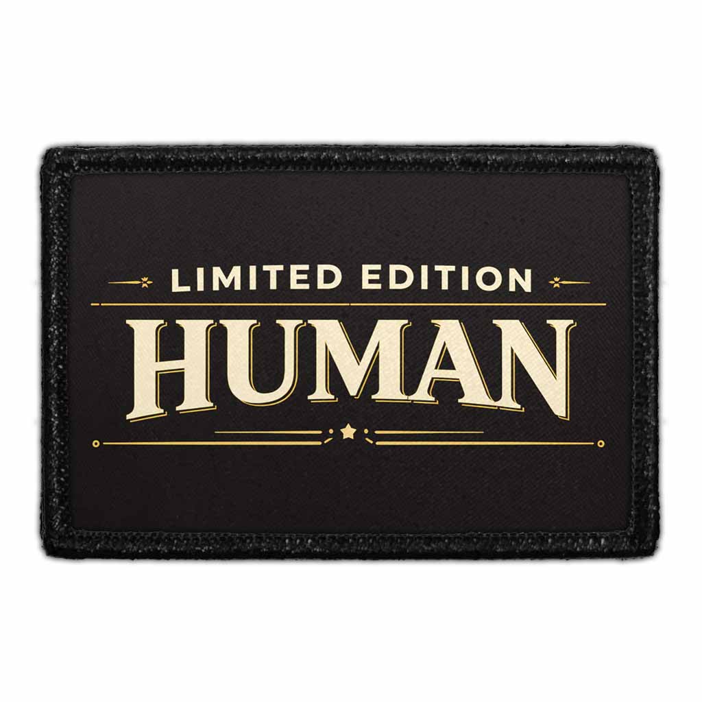 Limited Edition Human – 3x2 Velcro® Compatible Removable Patch — Pull ...