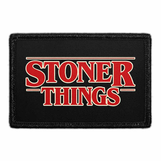 Stoner Things  - Meta Data - Crop Image Text - - Removable Patch - Pull Patch - Removable Patches For Authentic Flexfit and Snapback Hats