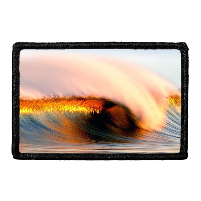 Blown Glass - Hermosa Beach, California - Patch - Pull Patch - Removable Patches For Authentic Flexfit and Snapback Hats