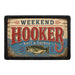 Weekend Hooker - Bait & Tackle  - Meta Data - Crop Image Text - - Removable Patch - Pull Patch - Removable Patches For Authentic Flexfit and Snapback Hats