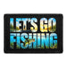 Let's Go Fishing  - Meta Data - Crop Image Text - - Removable Patch - Pull Patch - Removable Patches For Authentic Flexfit and Snapback Hats