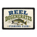 Reel Degenerates - Fishing Club  - Meta Data - Crop Image Text - - Removable Patch - Pull Patch - Removable Patches For Authentic Flexfit and Snapback Hats