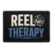 Reel Therapy  - Meta Data - Crop Image Text - - Removable Patch - Pull Patch - Removable Patches For Authentic Flexfit and Snapback Hats
