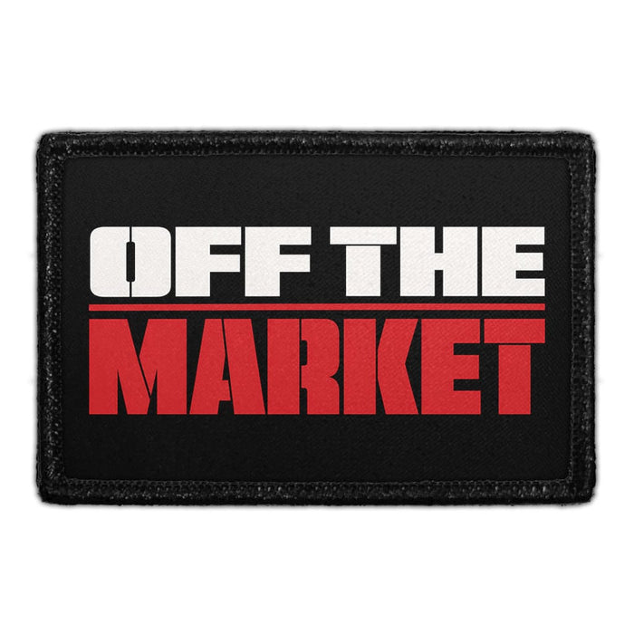 Off the Market  - Meta Data - Crop Image Text - - Removable Patch - Pull Patch - Removable Patches For Authentic Flexfit and Snapback Hats